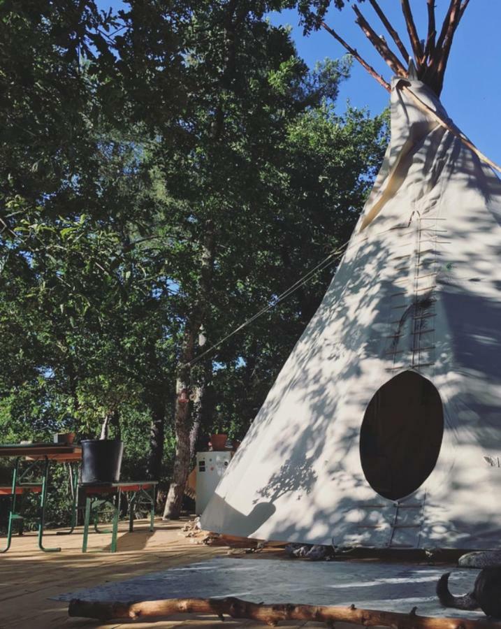 Tipi Lodge Dans La Foret Mimizan-Plage Exteriör bild