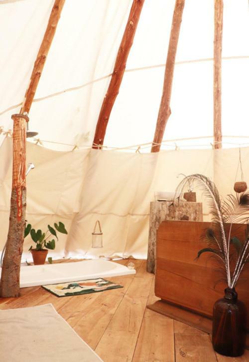 Tipi Lodge Dans La Foret Mimizan-Plage Exteriör bild
