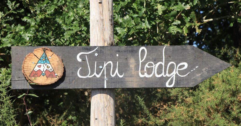 Tipi Lodge Dans La Foret Mimizan-Plage Exteriör bild