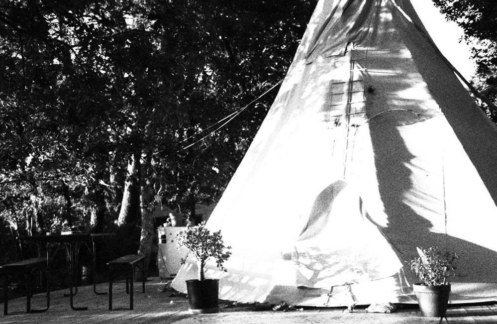 Tipi Lodge Dans La Foret Mimizan-Plage Exteriör bild